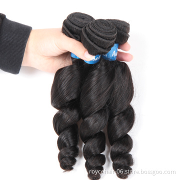 brazilian loose deep wave hair weave with 100% durable remy human hair